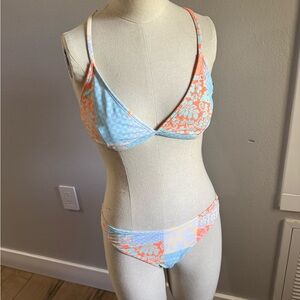 OP Orange Multi Bikini Set